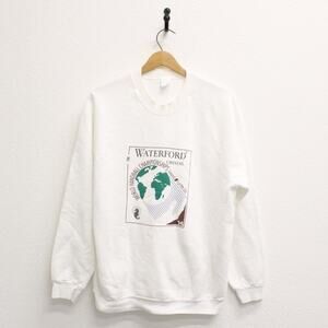 Vintage Waterford Crystal World Handball Championships 1994 Sweatshirt Large